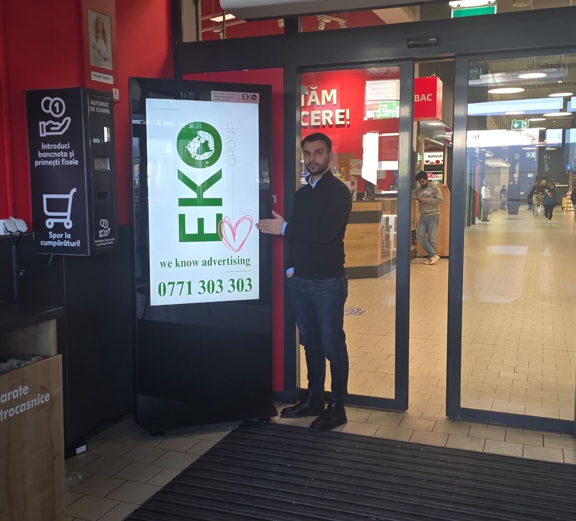 ciprian petrescu, ekogroup, reteaua digitala, DOOH
