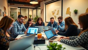 IMM-uri românești folosind tehnologie modernă în birou